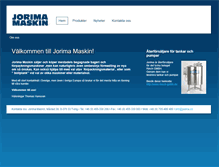 Tablet Screenshot of jorima.se